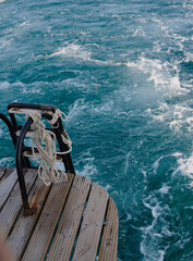 bench in the sea