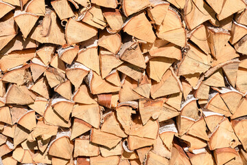 stack of firewood