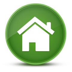 Home luxurious glossy green round button abstract