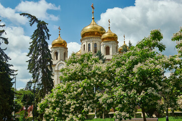Fototapeta na wymiar Pyatigorsk, Cathedral of the Saviour