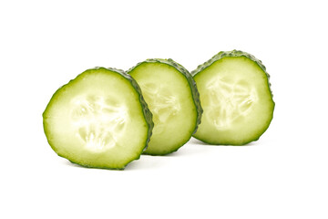 cucumber vegetable isolated on white background