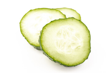 cucumber vegetable isolated on white background