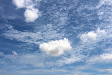 blue sky and clouds beautiful