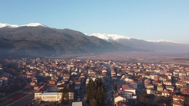 Pirin mountain near Dobrinishte forest
