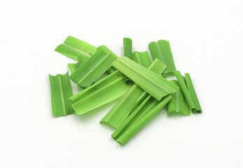 herb lemongrass isolated on white background