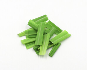 herb lemongrass isolated on white background