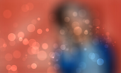 abstract bokeh background