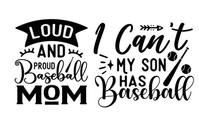 New Baseball SVG T-shirt Bundle