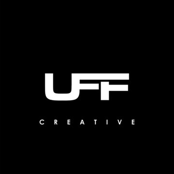 UFF Letter Initial Logo Design Template Vector Illustration