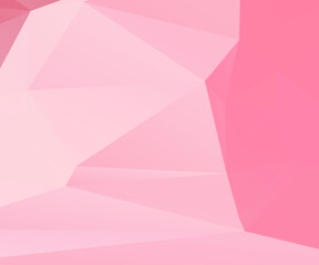 Pink Abstract Color Polygon Background Design, Abstract Geometric Origami Style With Gradient