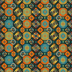 seamless pattern abstract carpet