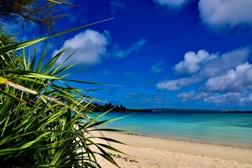 夏のパイナガマビーチ