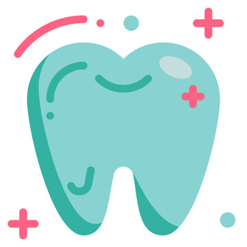 tooth flat icon