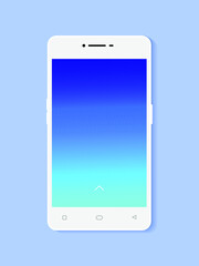 Smartphone technology icon vector illustration.