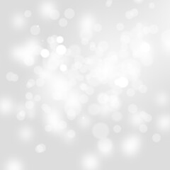 Obraz na płótnie Canvas abstract blurred white bokeh background bokeh
