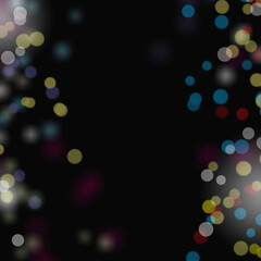 abstract blurred white bokeh background bokeh