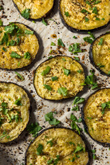 Healthy Organic Roasted Eggplant