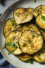 Healthy Organic Roasted Eggplant