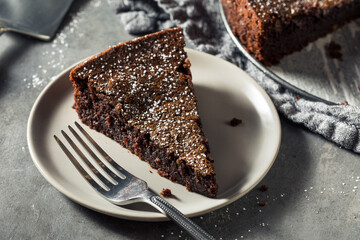 Sweet Dark Chocolate Olive Oil Cake