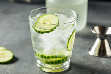 Refreshing Boozy Cucumber Shochu Cocktail