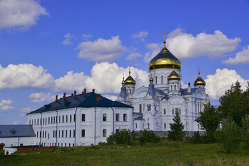 Fototapeta na wymiar Nicholas Church and the fraternal building of the St. Nicholas Monastery
