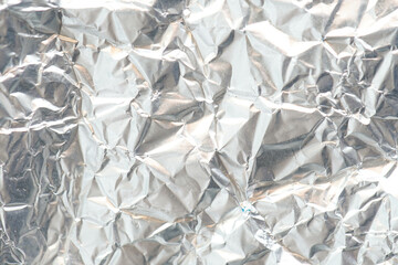 wrinkle foil texture. aluminum foil texture background. metal plate