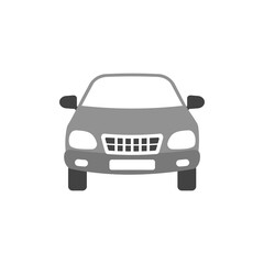 Front car icon design illustration