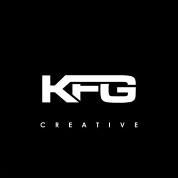 KFG Letter Initial Logo Design Template Vector Illustration