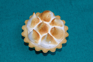 sweet desert with archide flower for baqckground