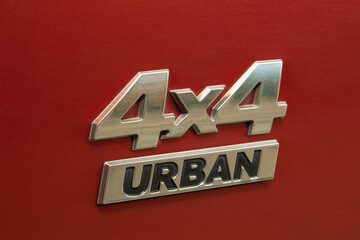  4x4 Urban Car Logo © ogichobanov