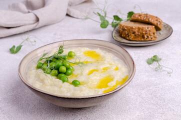 Vegetable cream soup