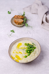 Vegetable cream soup