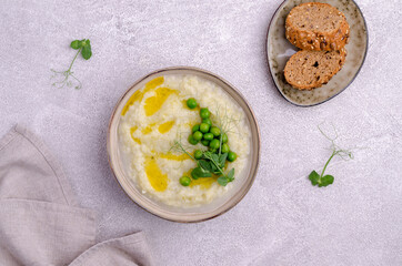 Vegetable cream soup