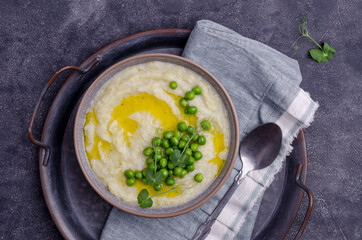 Vegetable cream soup