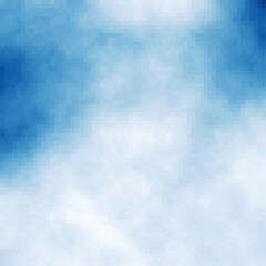 Dimond Square Cloud Abstract Computational Generative Art background illustration