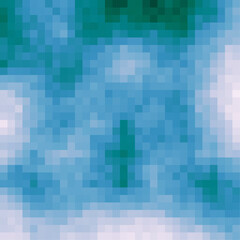Dimond Square Cloud Abstract Computational Generative Art background illustration