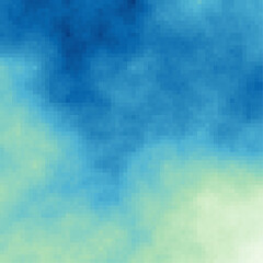 Dimond Square Cloud Abstract Computational Generative Art background illustration