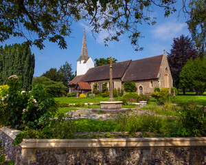 All Saints Church in Stock, Essex, UK
