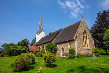 All Saints Church in Stock, Essex, UK