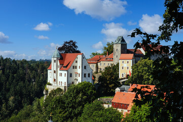 Fototapeta na wymiar Burg Hohnstein