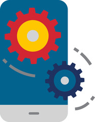 Development icon. SEO marketing concept icon style