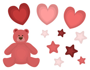 teddy bear with heart