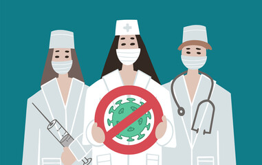 We will win against the Corona virus.