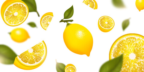 Lemon Fruit Background