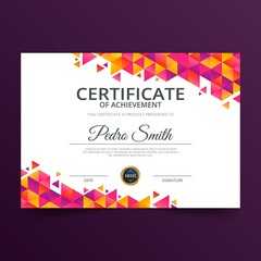 Modern Certificate Achievement Template_2