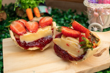 bruschetta with tomato