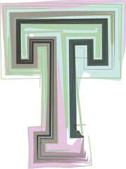 Letter T Logo Icon Design