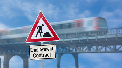 Street Sign EMPLOYMENT CONTRACT