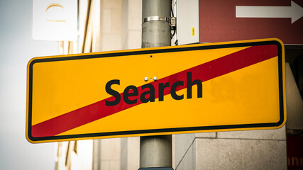 Street Sign Find versus Search
