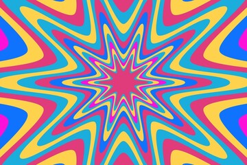 Psychedelic Groovy Background_2